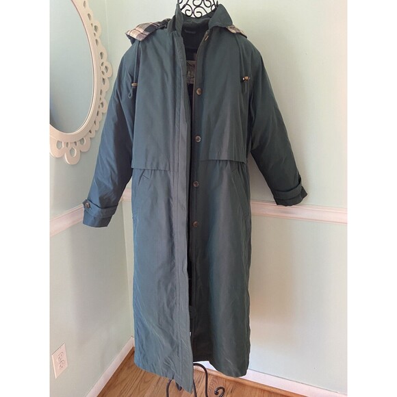 Eddie Bauer Snowline Down Parka Coat Jacket Hooded Women's Small WARM - Picture 1 of 8